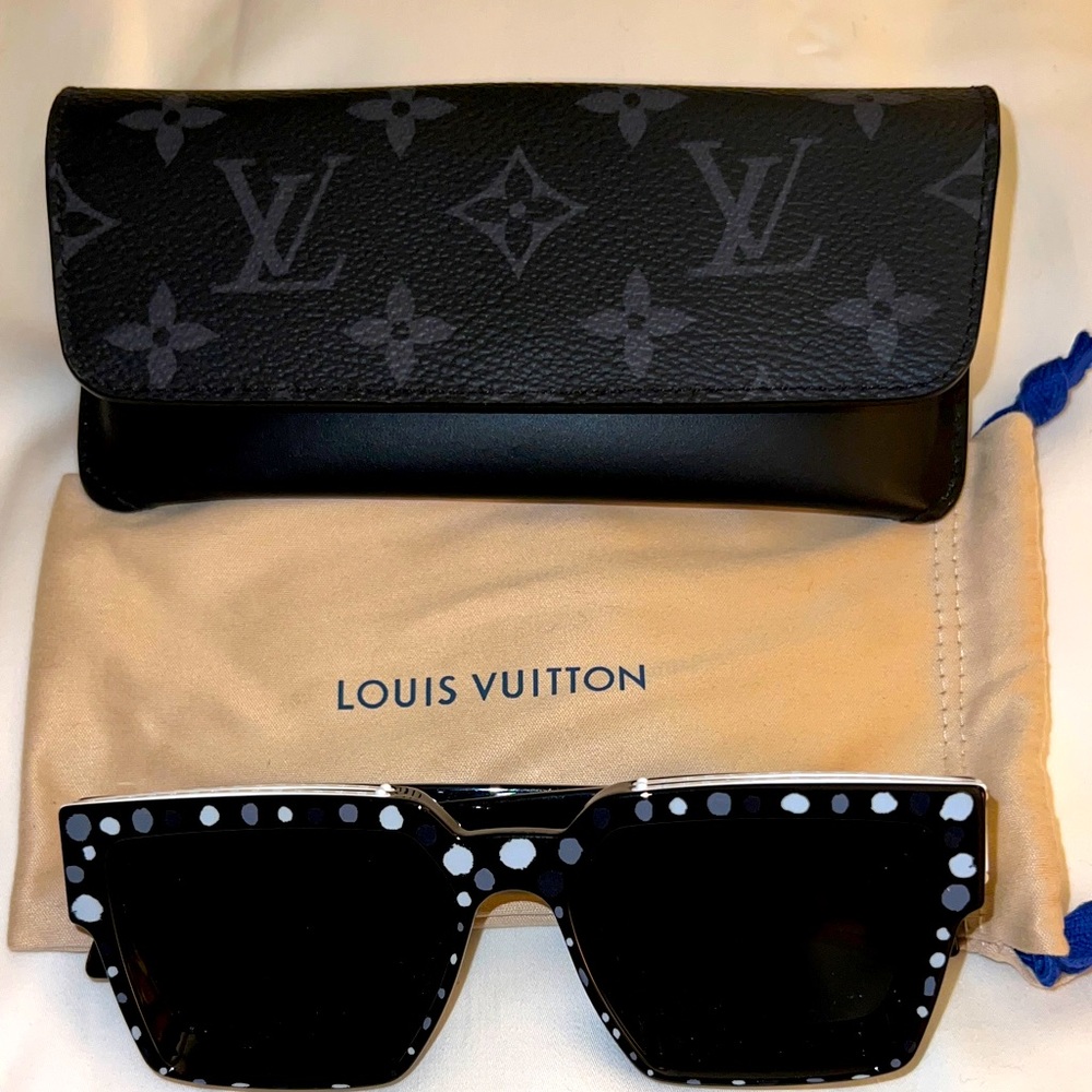Brand new Louis Vuitton x Yayoi Kusama 1.1 Millionaires Painted Dots Sunglasses